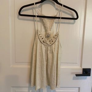 “Free People” studded tank (size M)